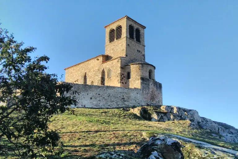 Balade et chapelle Saint Vincent, à Saint-Laurent-d'Agny à Saint-Laurent-d'Agny
